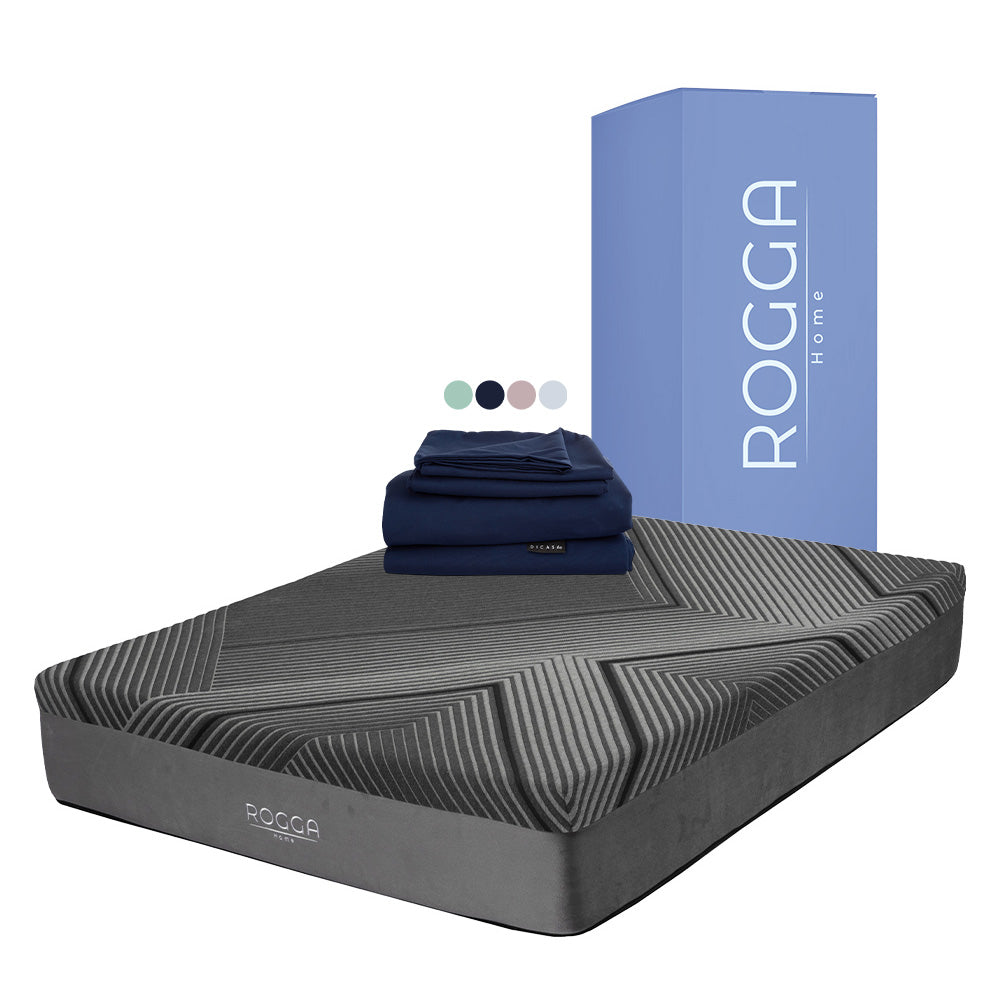 Colchón Rogga con Ropa de Cama