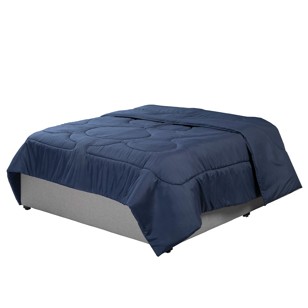 Edredón Dicasa Homy Azul Marino con Ropa de Cama