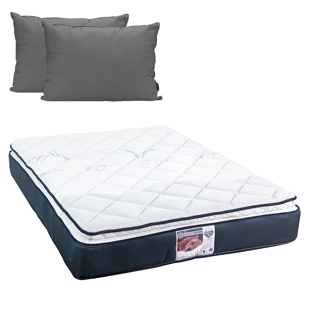 Colchón Spring Air Monaco con Ropa de Cama