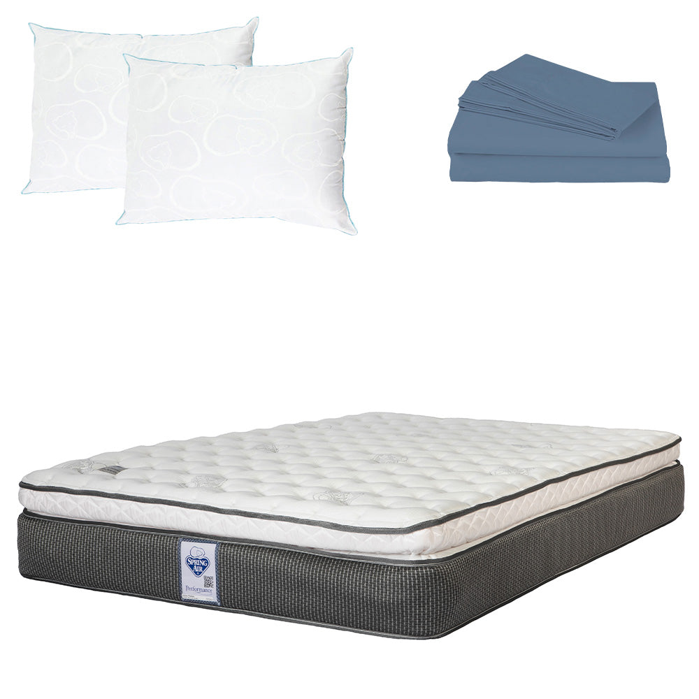 Colchón Spring Air Phantom con Ropa de Cama
