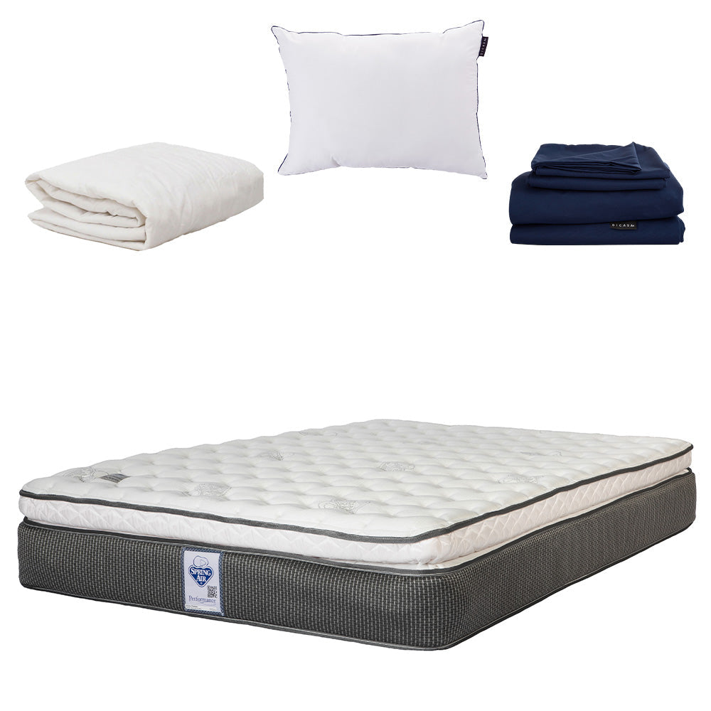 Colchón Spring Air Phantom con Ropa de Cama
