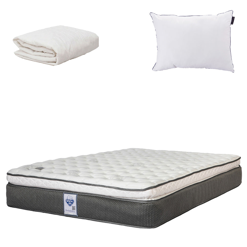 Colchón Spring Air Phantom con Ropa de Cama