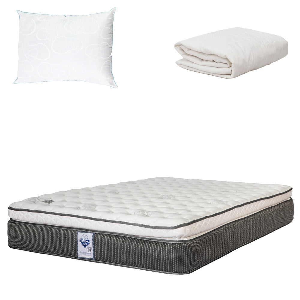 Colchón Spring Air Phantom con Ropa de Cama