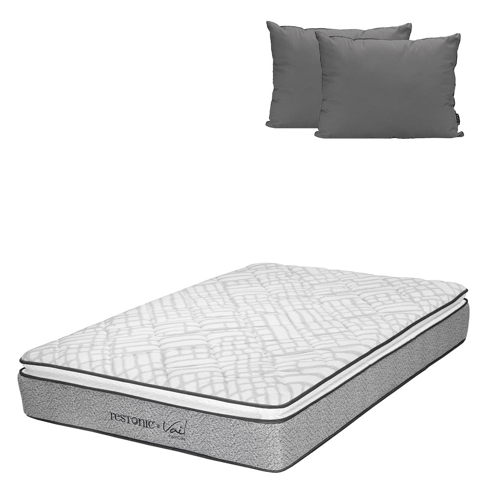 Colchón Restonic Vail con Ropa de Cama