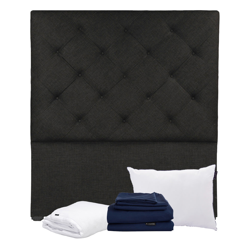Cabecera Dicasa Ikki Con Ropa de Cama