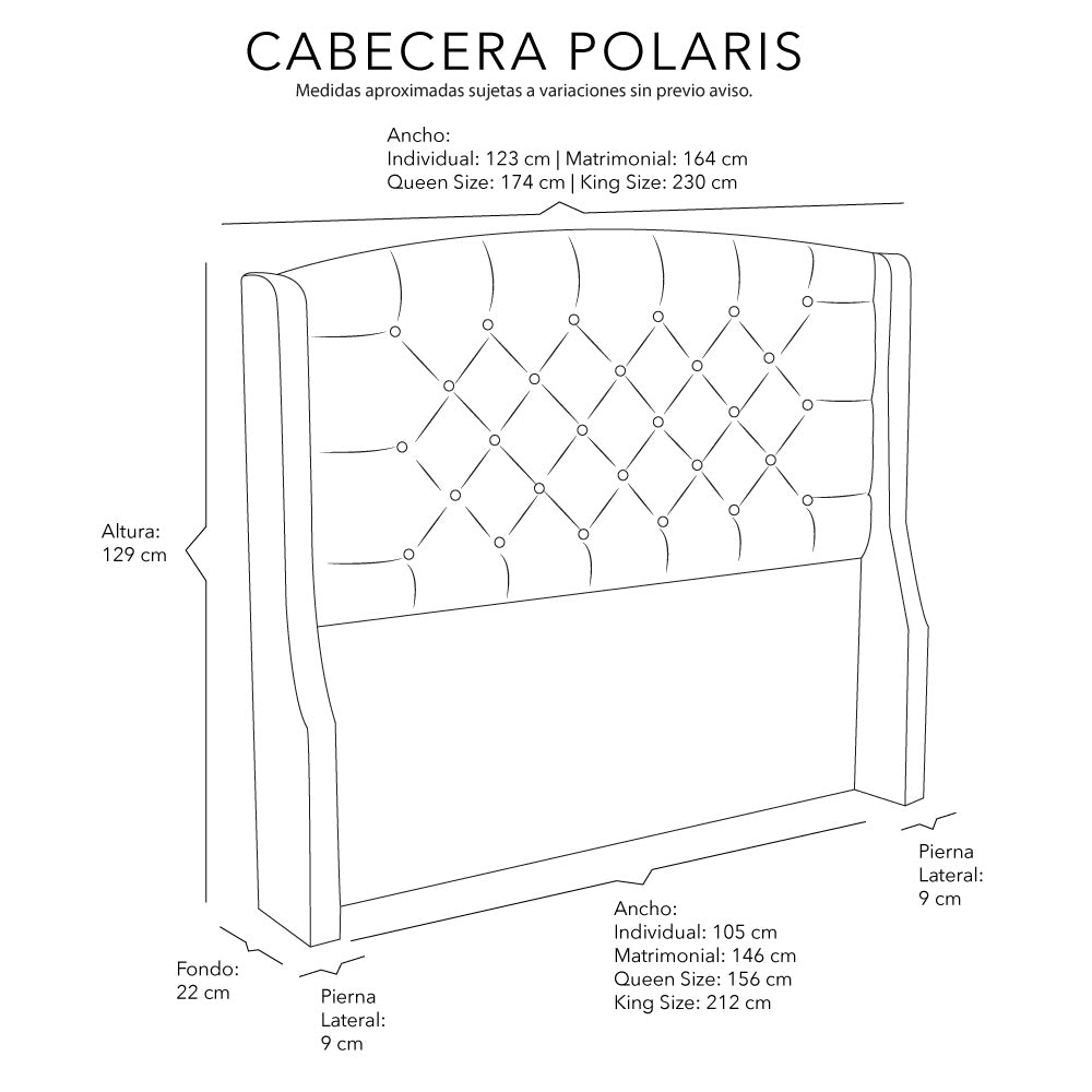 Cabecera Dicasa Polaris Outlet