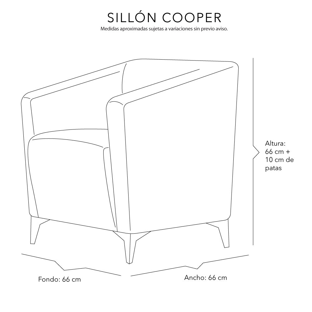 Sillón Dicasa Cooper II