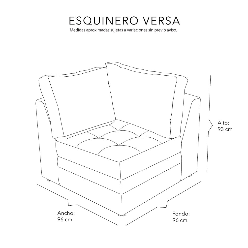 Sillon Esquinero Dicasa Versa