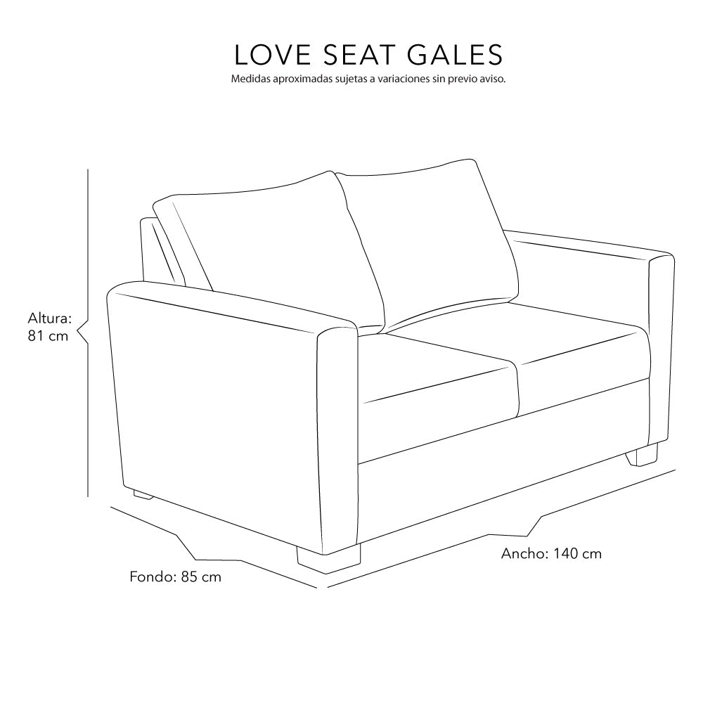 Love Seat Dicasa Gales