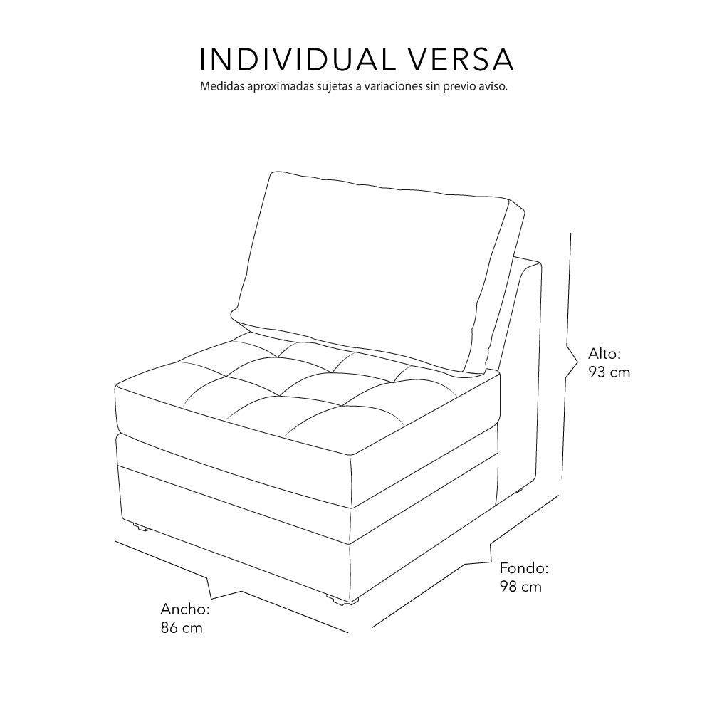 Sillon Individual Dicasa Versa
