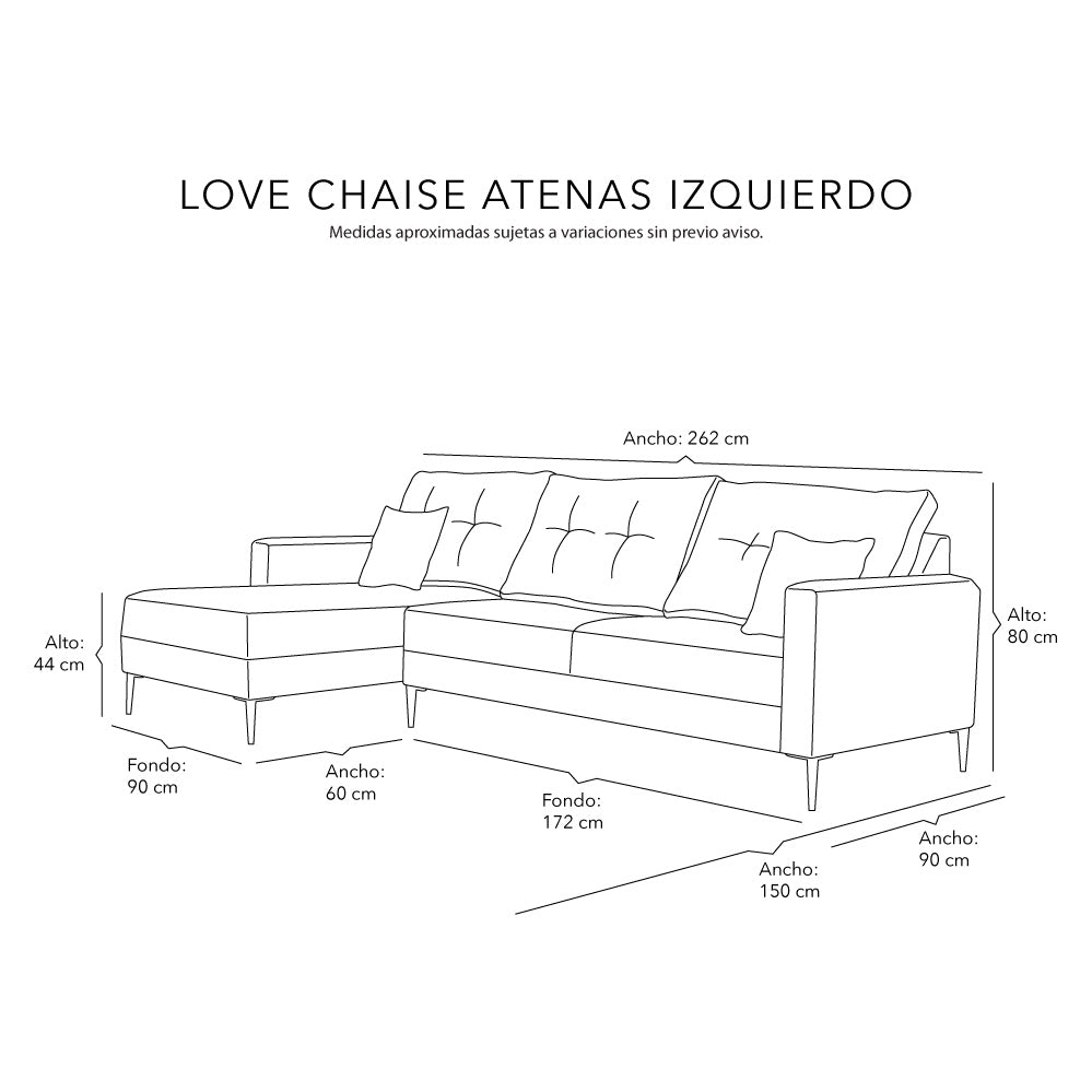 Love Chaise Dicasa Atenas Outlet