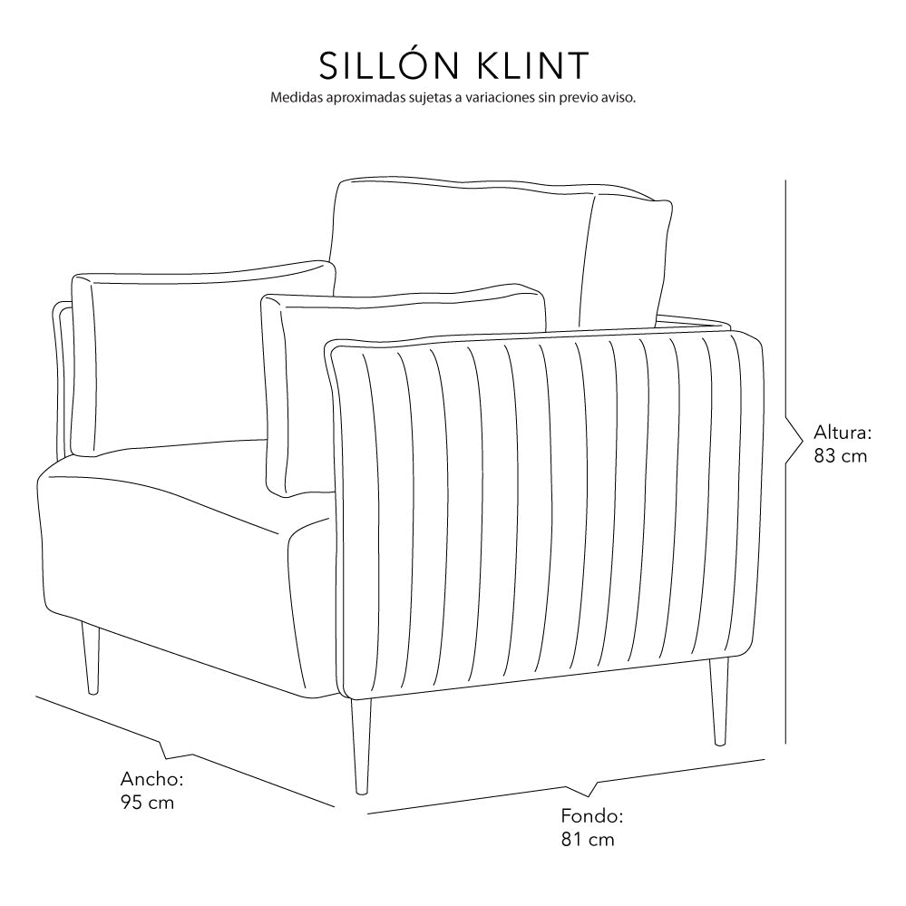 Sillón Dicasa Klint