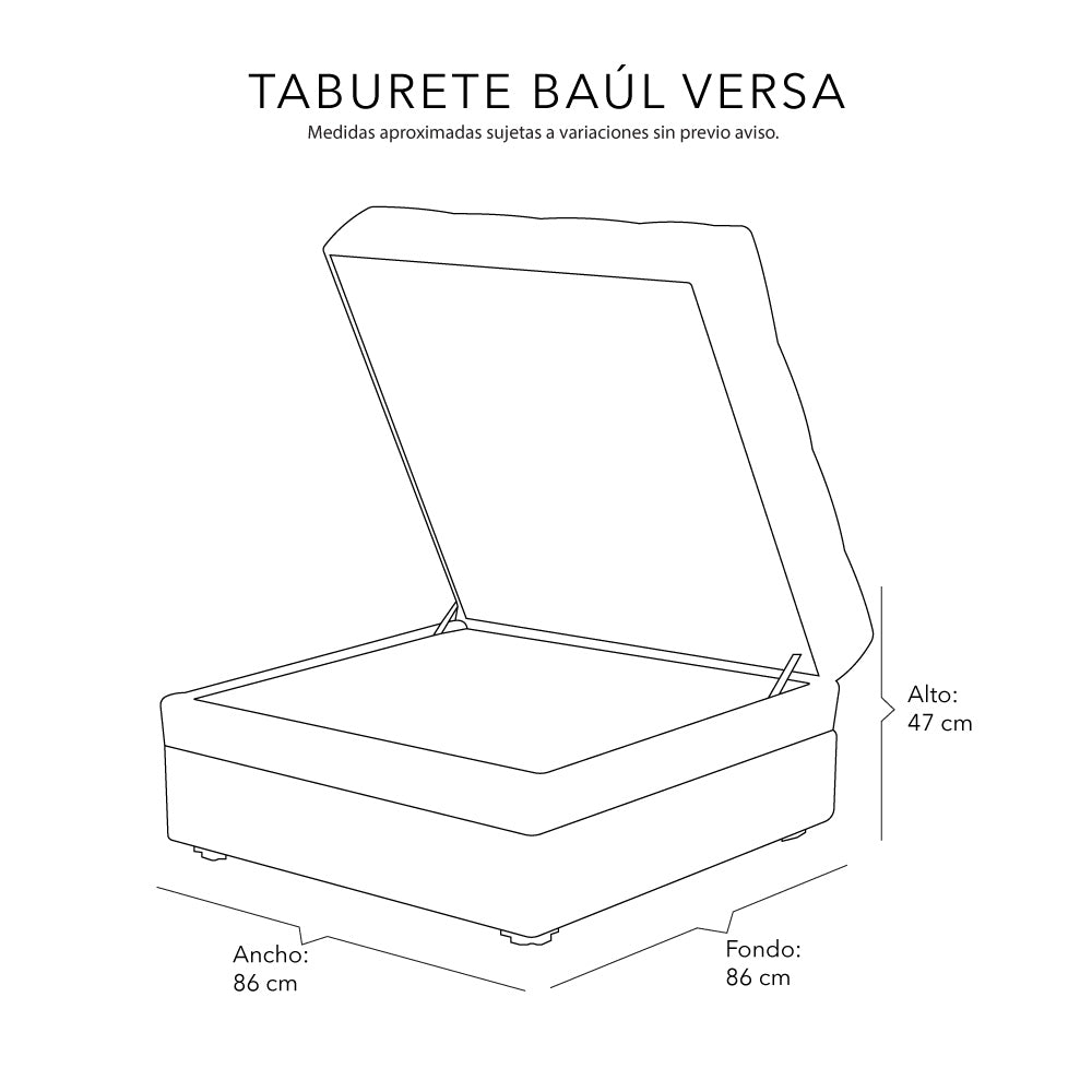 Tabuerete Baúl Dicasa Versa