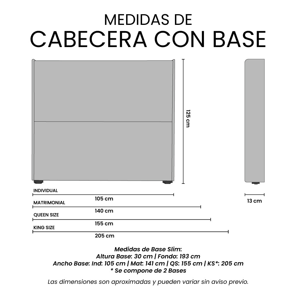 Cabecera Aria con Base Slim