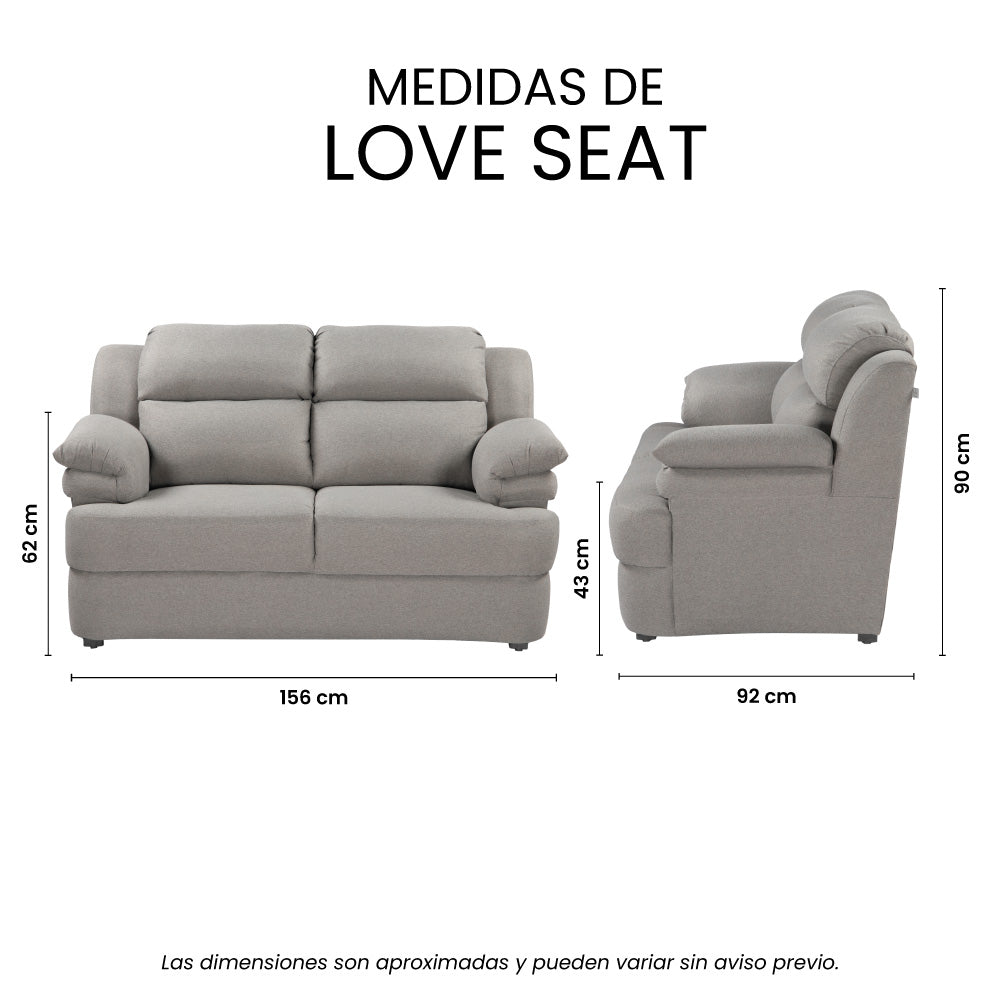 Sala Kendra Con Love Seat