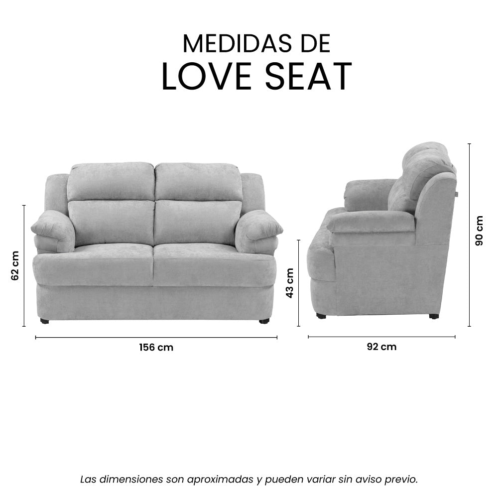 Sala Kendra Con Love Seat
