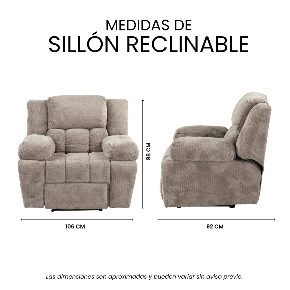Reclinable Mecedora Rexon