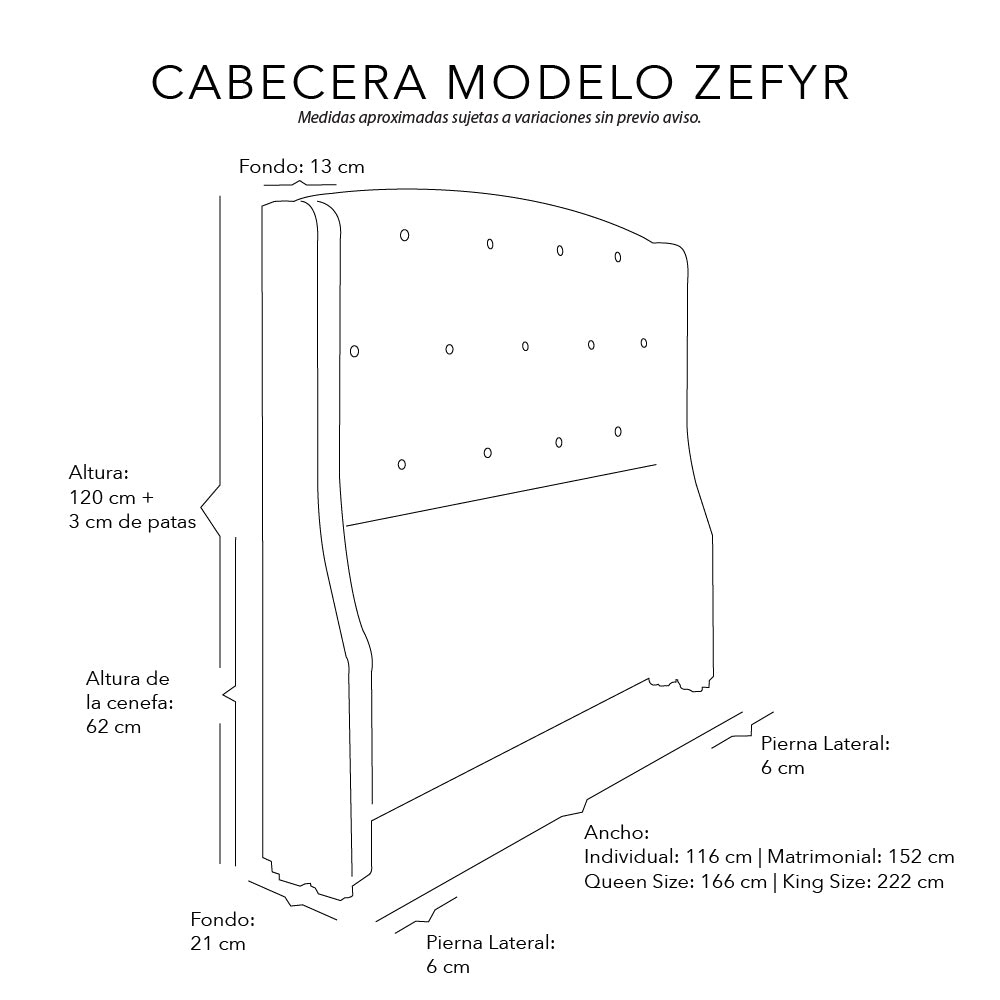 Cabecera Dicasa Zefyr Outlet