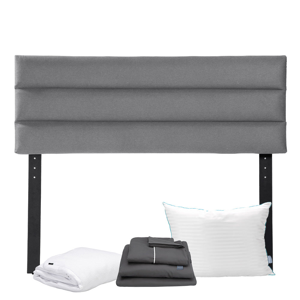 Cabecera Dicasa Logan Con Ropa de Cama