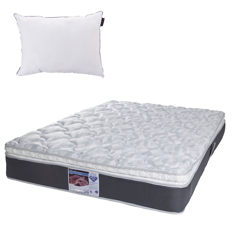 Colchón Spring Air Marte con Ropa de Cama