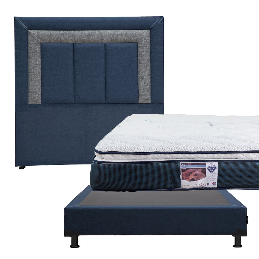 Cabecera Dicasa Bora con Box con Colchón