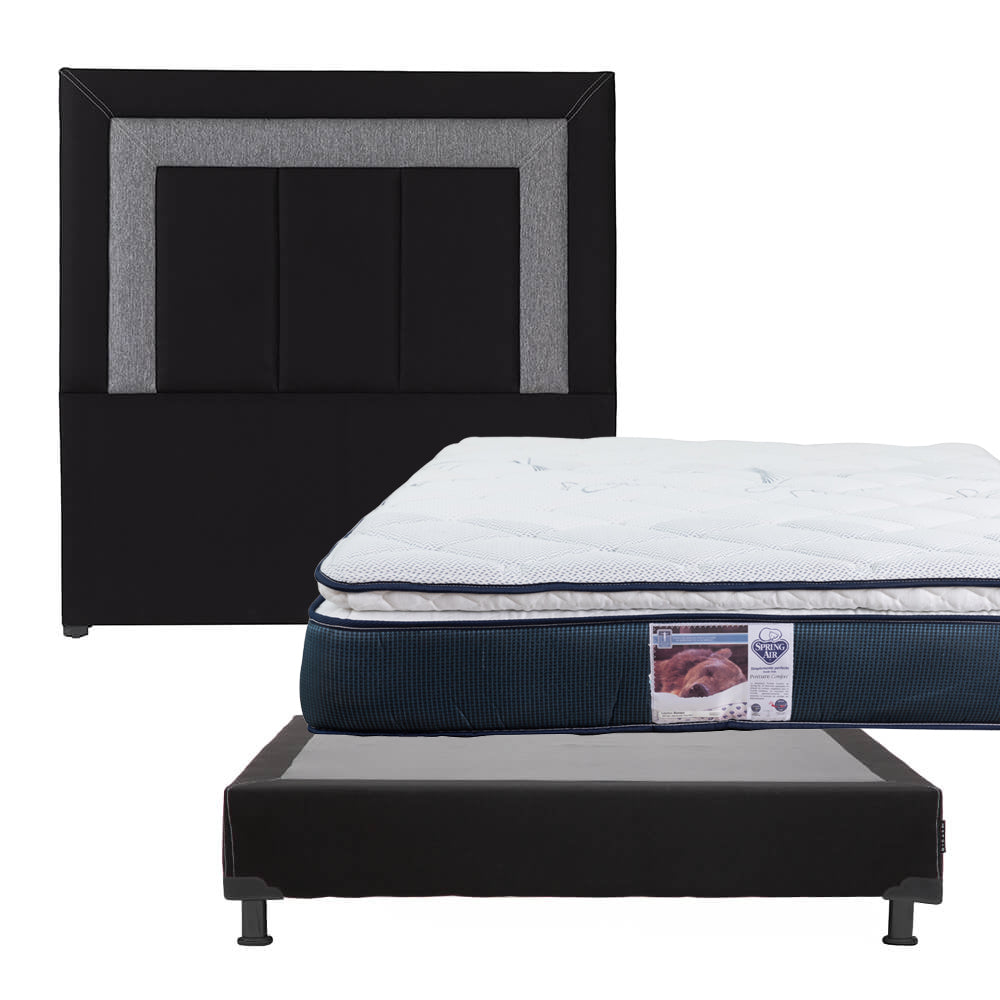 Cabecera Dicasa Bora con Box con Colchón