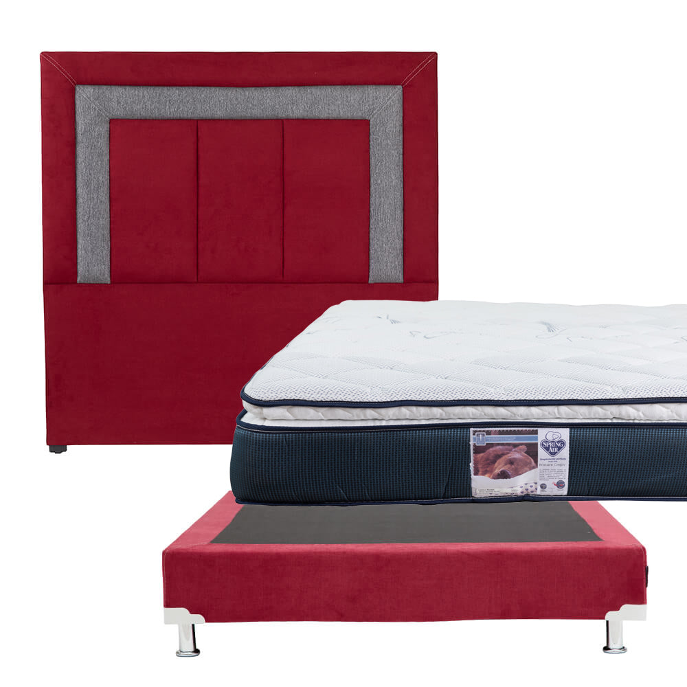 Cabecera Dicasa Bora con Box con Colchón