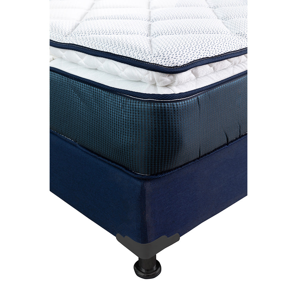 Colchón Spring Air Monaco con Box con Ropa de Cama