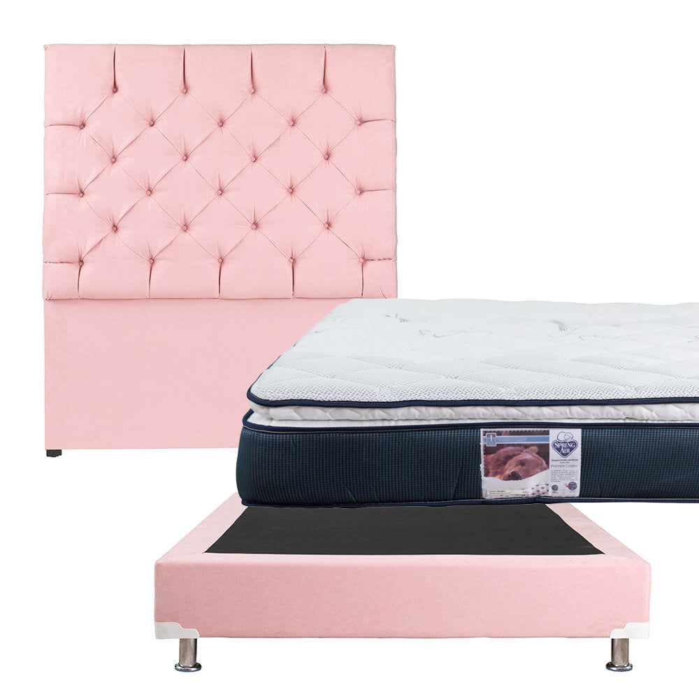 Cabecera Dicasa Capri con Box con Colchón