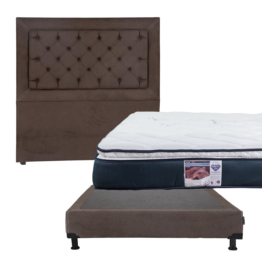 Cabecera Dicasa Mary con Box con Colchón