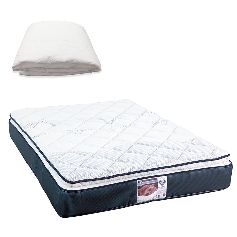 Colchón Spring Air Monaco con Ropa de Cama