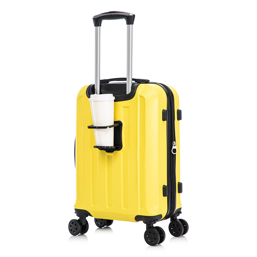 Maleta de Mano Rígida 6003 Expandible 10Kg | Con Ruedas 360° – Ideal para Viaje y Cabina