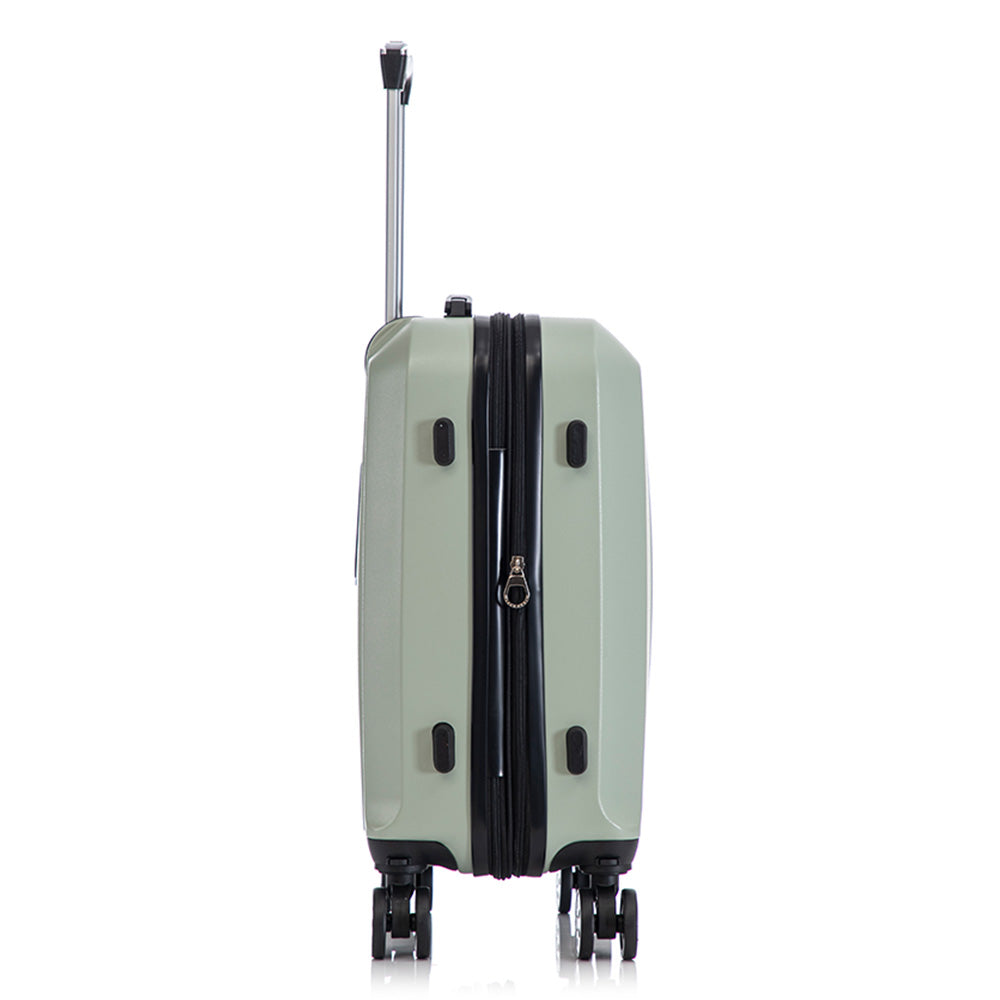 Maleta de Mano Rígida 6003 Expandible 10Kg | Con Ruedas 360° – Ideal para Viaje y Cabina