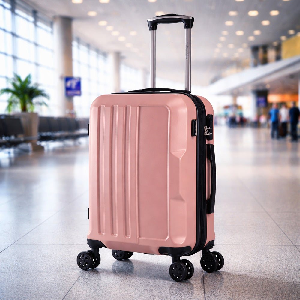 Maleta de Mano Rígida 6003 Expandible 10Kg | Con Ruedas 360° – Ideal para Viaje y Cabina