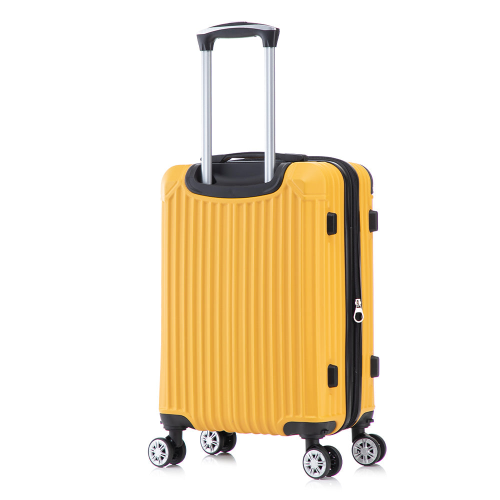 Maleta de Mano Rígida Expandible 10Kg | Con Ruedas 360° – Ideal para Viaje y Cabina