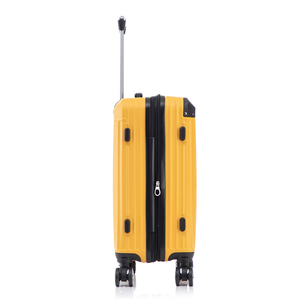 Maleta de Mano Rígida Expandible 10Kg | Con Ruedas 360° – Ideal para Viaje y Cabina