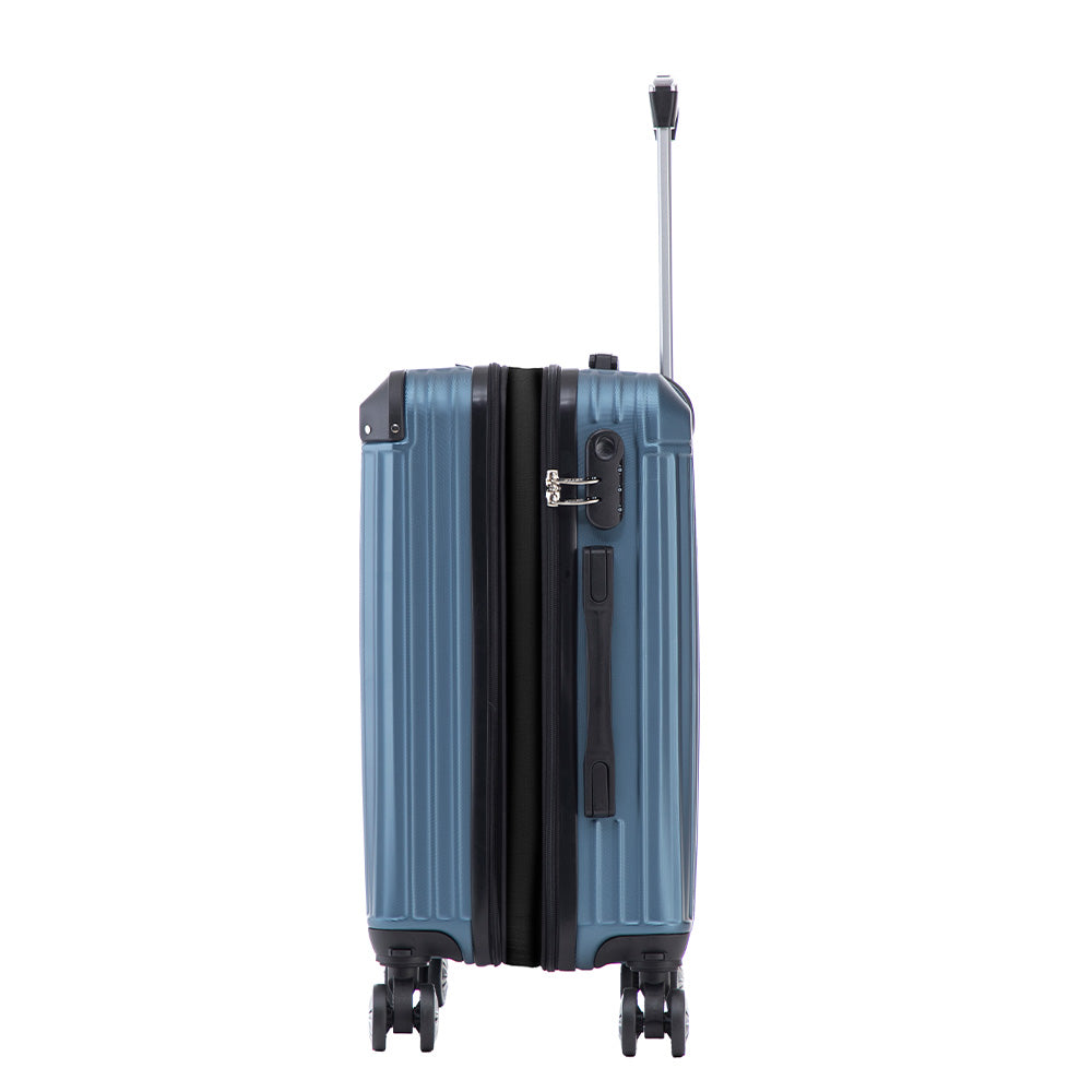 Maleta de Mano Rígida Expandible 10Kg | Con Ruedas 360° – Ideal para Viaje y Cabina