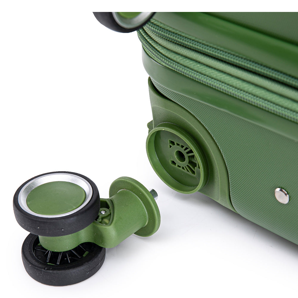 Maleta de Mano Rígida Expandible 10Kg | Con Ruedas 360° y Forro Impermeable – Ideal para Viaje y Cabina