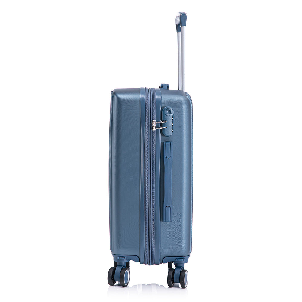 Maleta de Mano Rígida Expandible 10Kg | Con Ruedas 360° y Forro Impermeable – Ideal para Viaje y Cabina