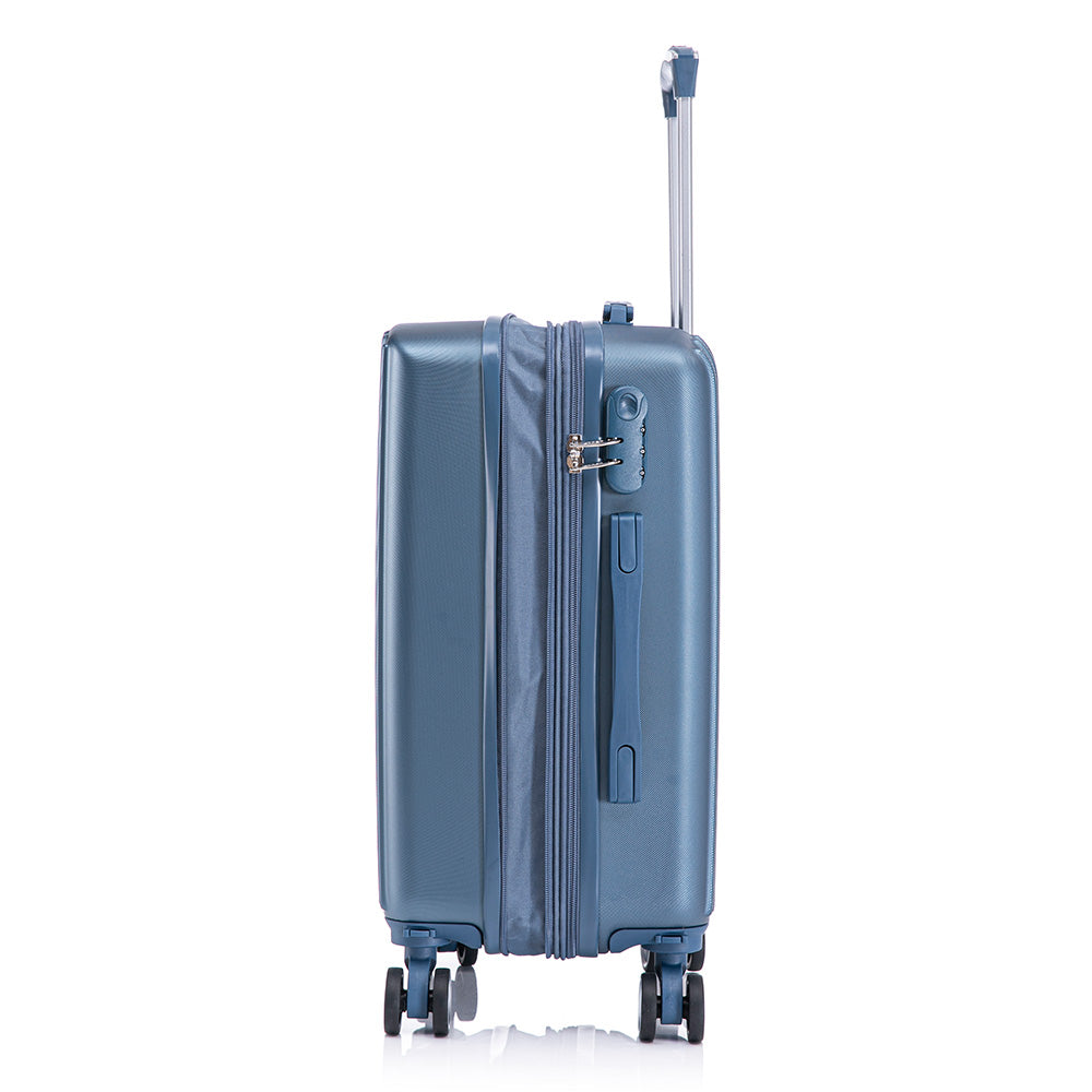 Maleta de Mano Rígida Expandible 10Kg | Con Ruedas 360° y Forro Impermeable – Ideal para Viaje y Cabina