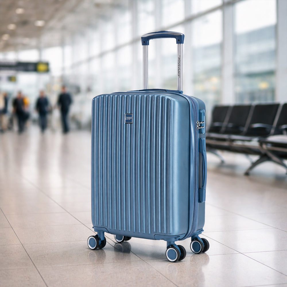 Maleta de Mano Rígida Expandible 10Kg | Con Ruedas 360° y Forro Impermeable – Ideal para Viaje y Cabina