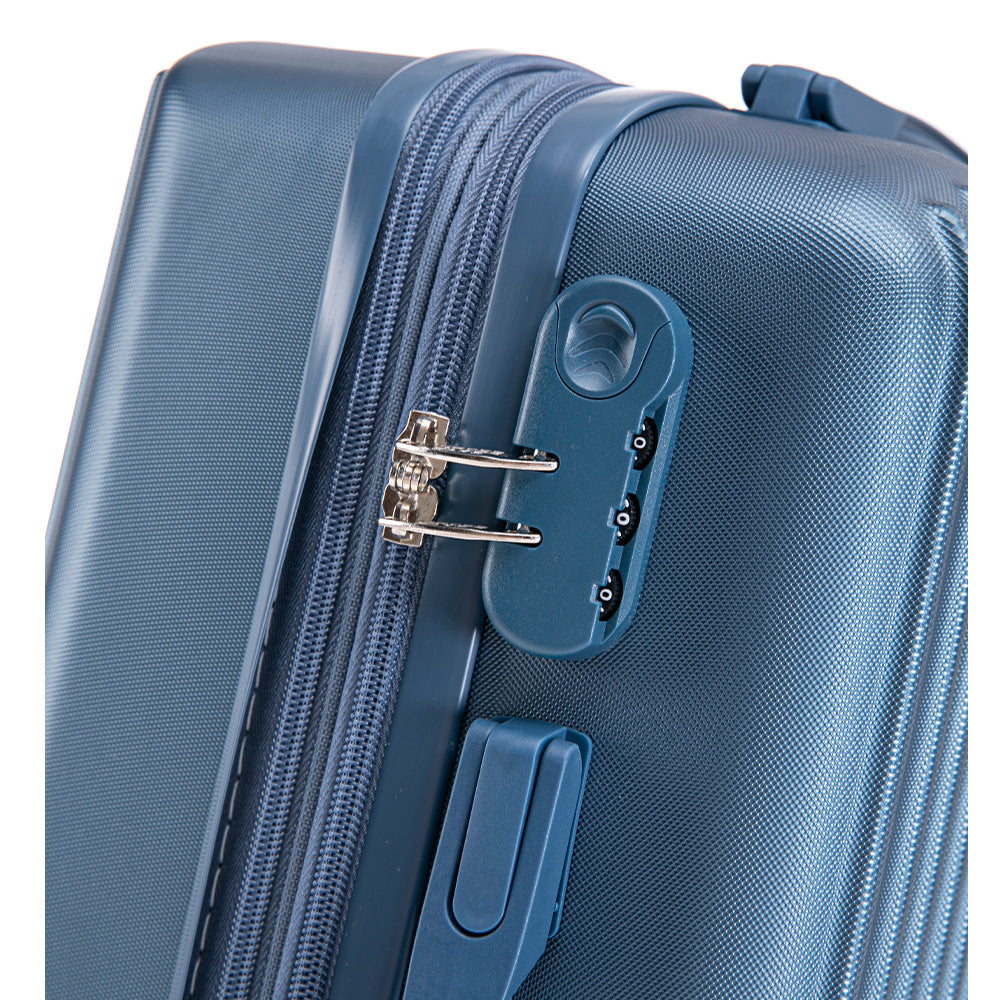 Maleta de Mano Rígida Expandible 10Kg | Con Ruedas 360° y Forro Impermeable – Ideal para Viaje y Cabina