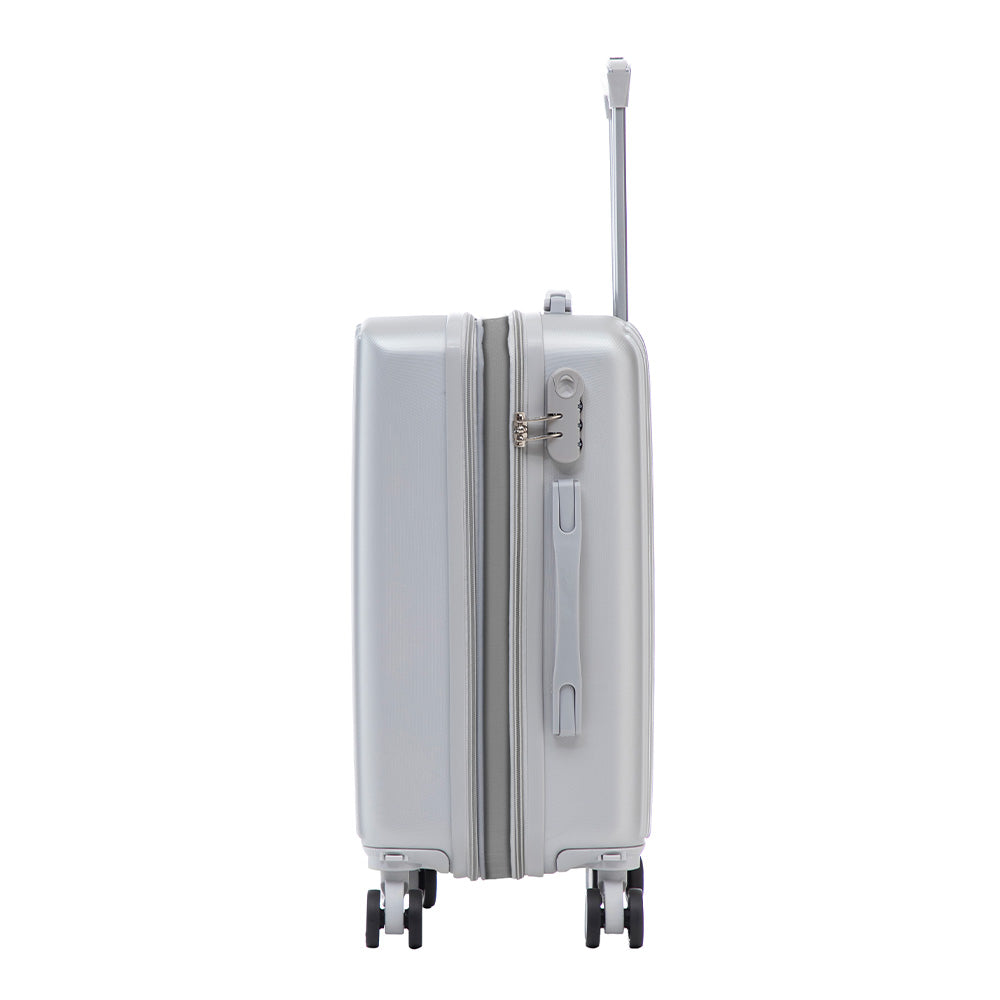 Maleta de Mano Rígida Expandible 10Kg | Con Ruedas 360° y Forro Impermeable – Ideal para Viaje y Cabina