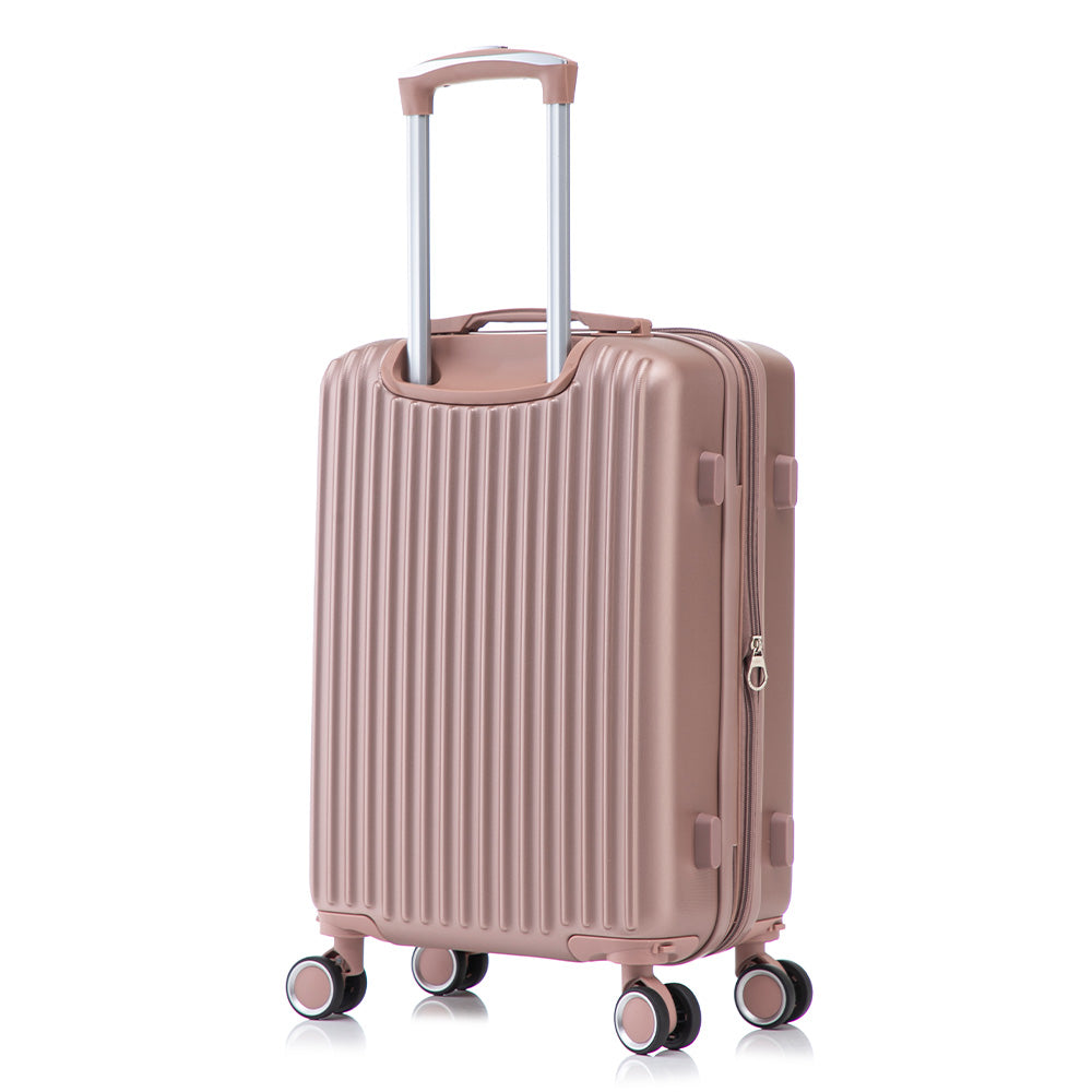 Maleta de Mano Rígida Expandible 10Kg | Con Ruedas 360° y Forro Impermeable – Ideal para Viaje y Cabina