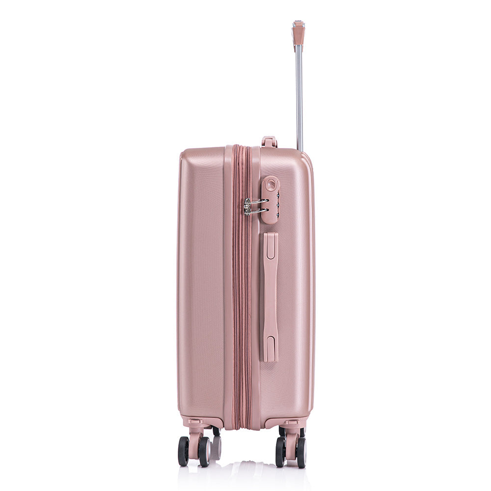 Maleta de Mano Rígida Expandible 10Kg | Con Ruedas 360° y Forro Impermeable – Ideal para Viaje y Cabina