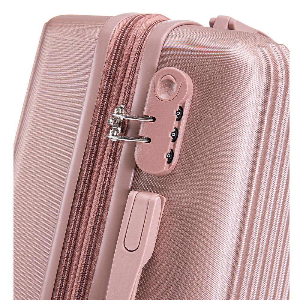 Maleta de Mano Rígida Expandible 10Kg | Con Ruedas 360° y Forro Impermeable – Ideal para Viaje y Cabina