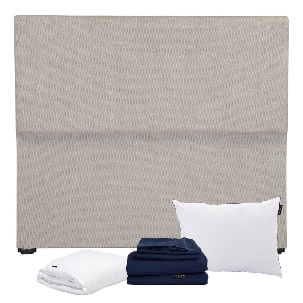 Cabecera Dicasa Myko Con Ropa de Cama