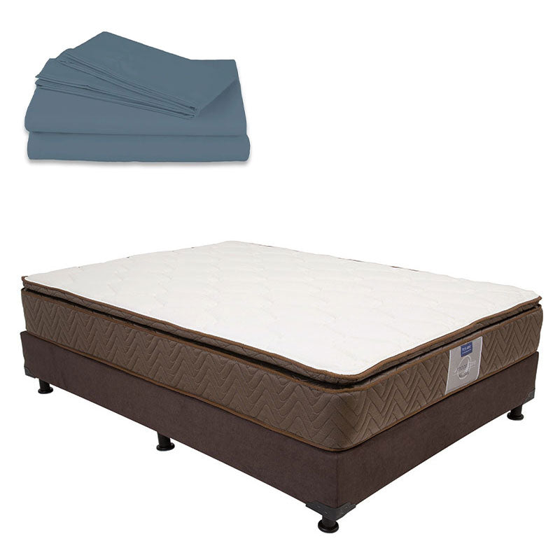 Colchón Restonic Nautilus con Box con Ropa de Cama