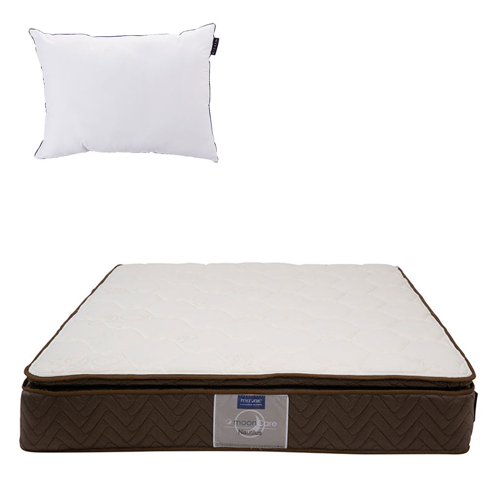 Colchón Restonic Nautilus con Ropa de Cama