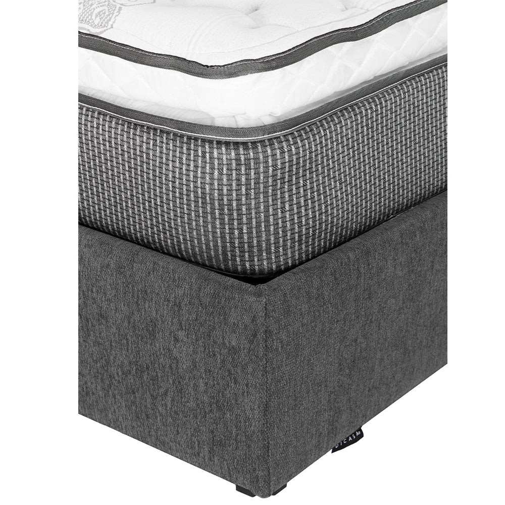 Colchón Spring Air Phantom con Base Cama con Ropa de Cama